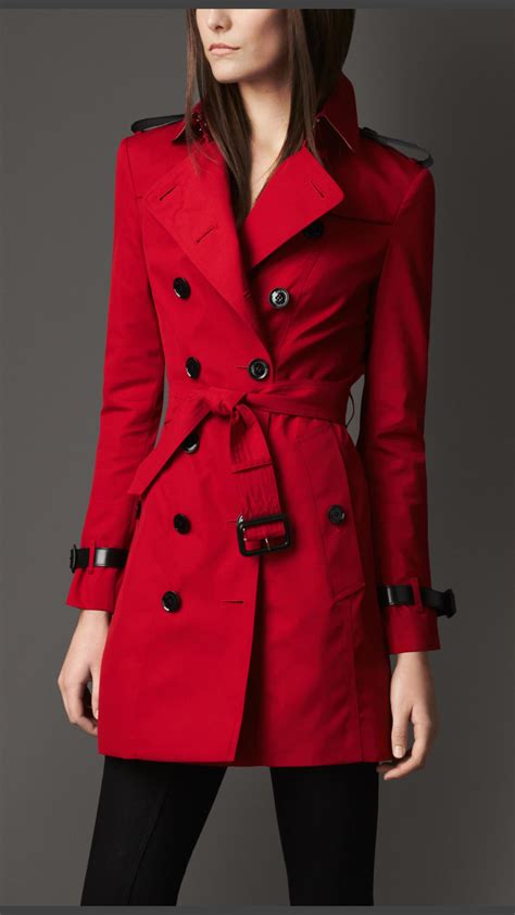 damen mantel burberry|burberry trench coat women.